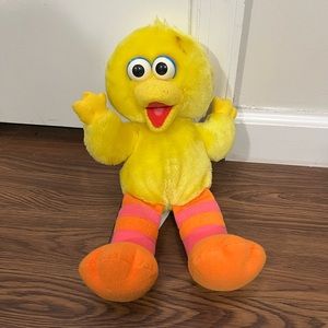 Tyco Big Bird Sesame Street Yellow Plush Toy